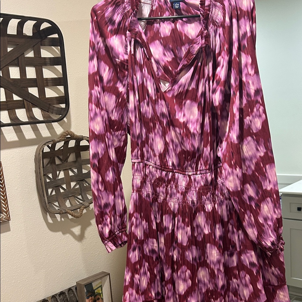 Scoop Satin Dress